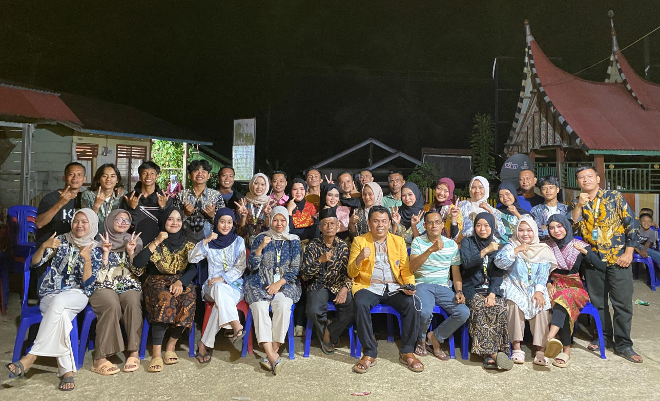 Penjemputan KKN UNP Juli-Desember di Nagari Solok Ambah, Kab. Sijunjung. DPL:  Rifdarmon, S.Pd, M.Pd. T. (17/07/2025)