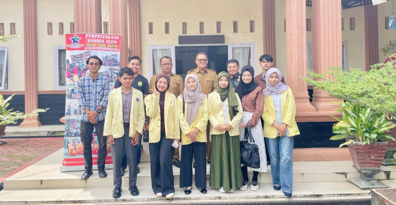 Survey lokasi KKN UNP Januari-Juni 2026 di Nagari Lubuk Basung, Kab. Agam. DPL: Prof. Dr. Asrizal, M.Si. (05/01/2026)