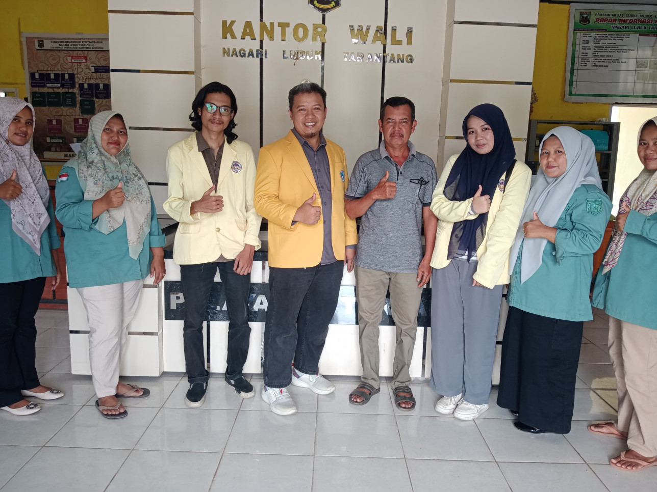 Survey KKN periode Juli Desember di Nagari Lubuak Tarantang Kab. Sijunjung. DPL: Nuzul Hidayat, S.Pd, MT. (13/06/2025)