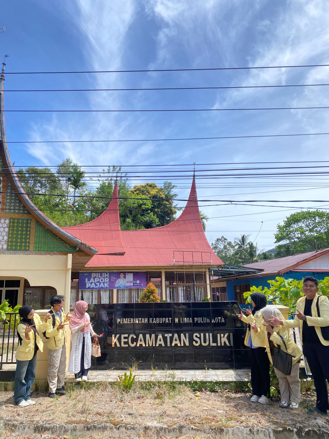 Survey lokasi KKN Periode Juli Desember di Nagari Suliki Kab. 50 Kota. DPL: Ayu Gustia Ningsih, M. Pd. (29/05/2025)