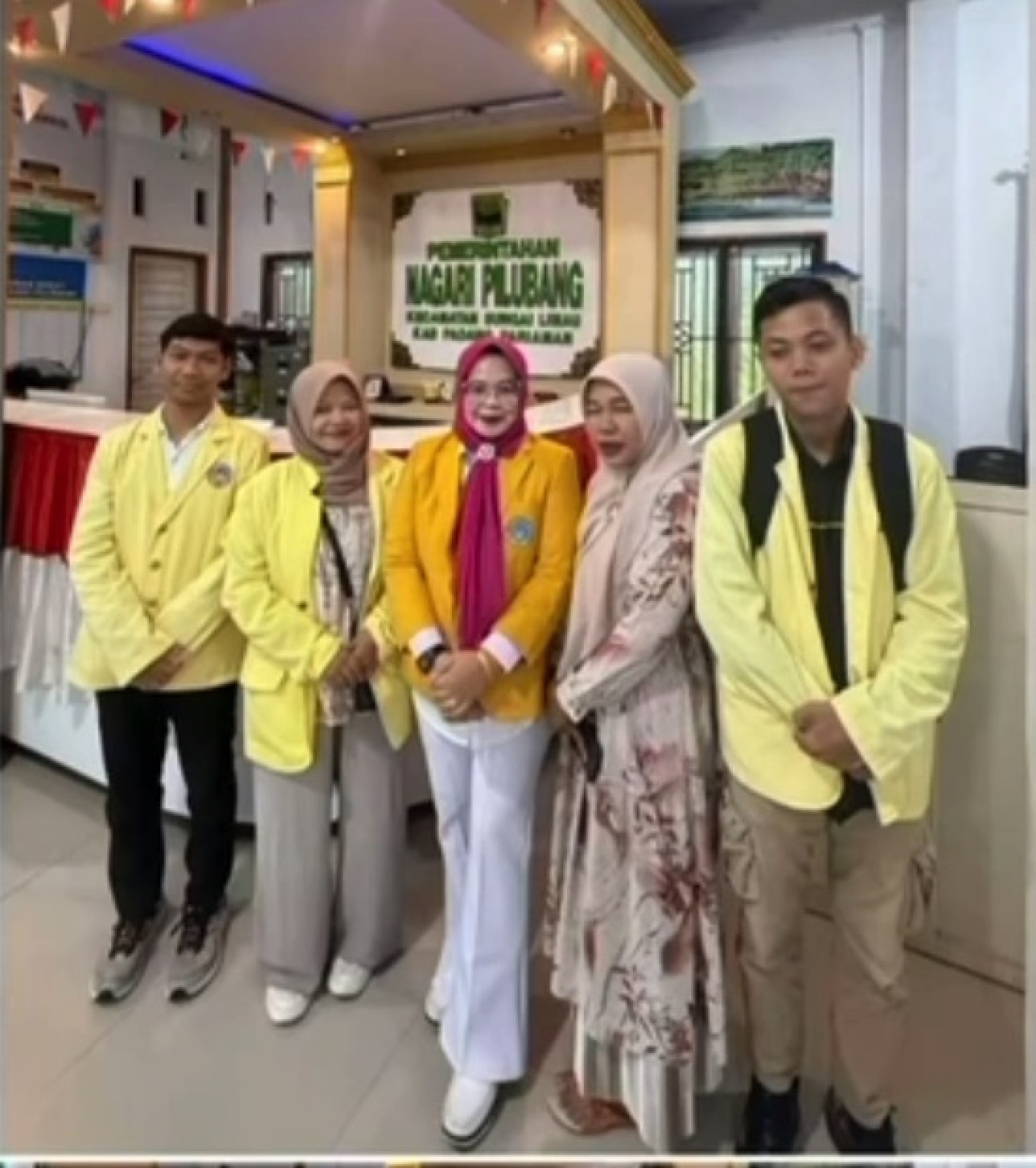 Survey lokasi KKN UNP Januari-Juni 2026 di Nagari Pilubang, Kab. Padang Pariaman. DPL: Ena Noveria, M.Pd. (05/01/2026)