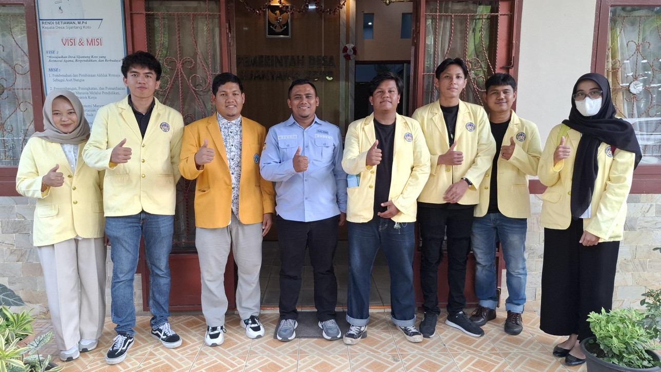 Survey lokasi KKN UNP Januari-Juni 2026 di Desa Sijantang Koto, Kota. Sawahlunto. DPL: Dr. Halomoan, M.Pd. (05/01/2026)