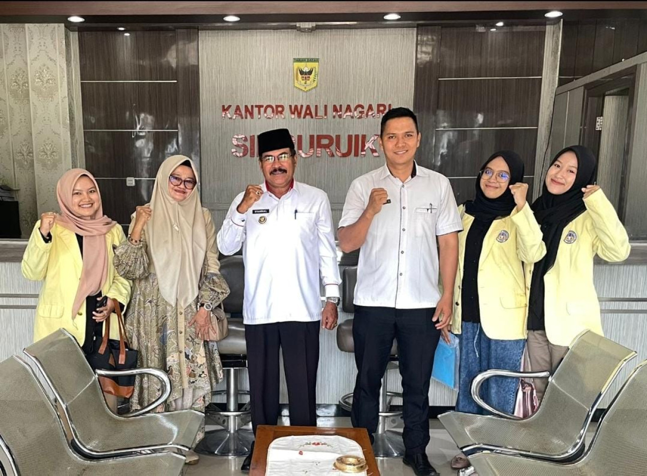 Survey lokasi KKN periode Juli Desember di Nagari Simpuruik Kab. Tanah Datar. DPL: Dr. Afnita, M.Pd. (11/06/2025)