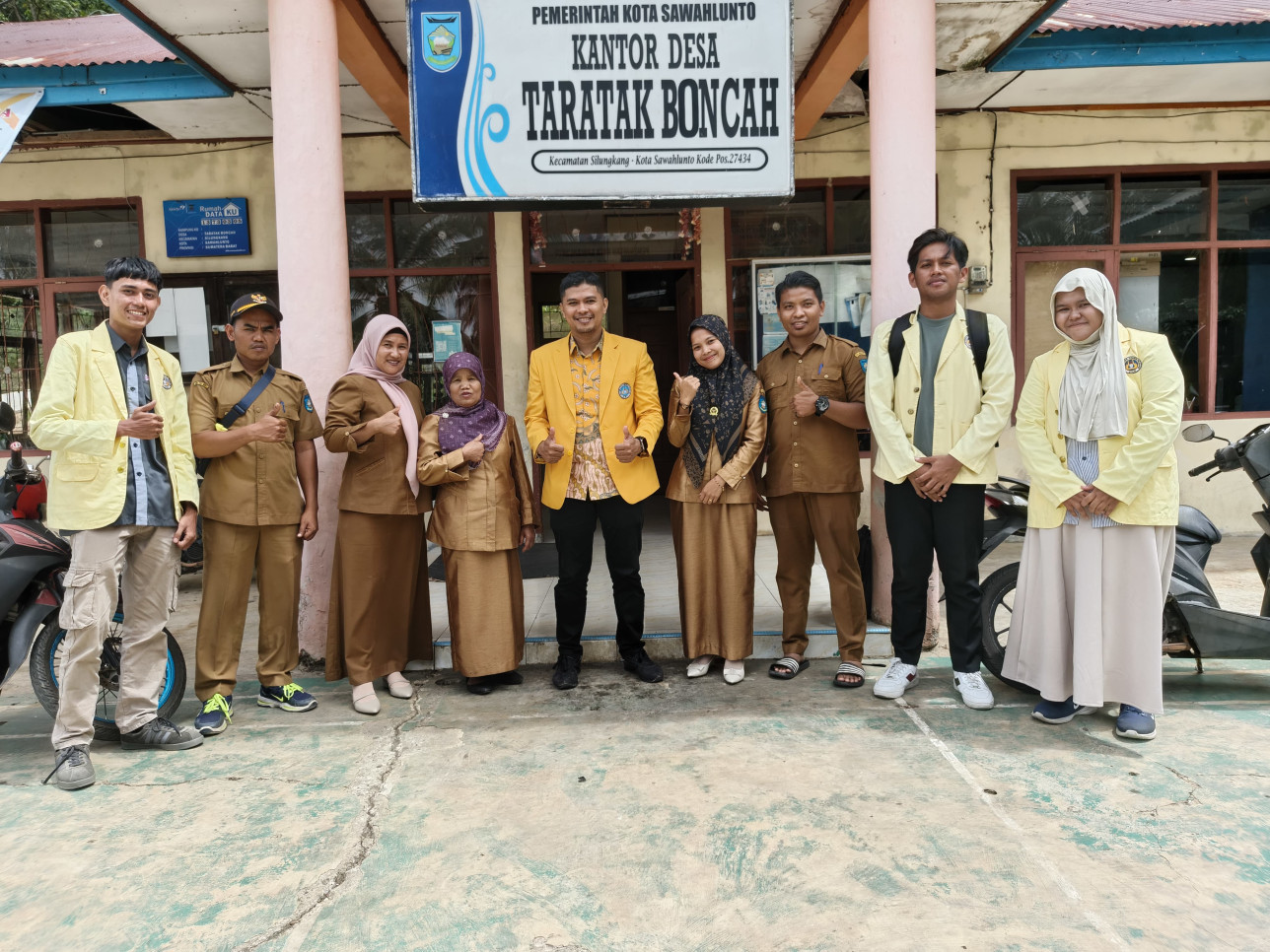 Survey KKN periode Juli Desember di Desa Taratak Bancah Kota Sawahlunto. DPL: Affandri Jasrio, S.Pd., M.Pd. (10/06/2025)