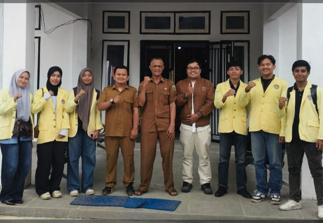 Survey lokasi KKN UNP Januari-Juni 2026 di Nagari Jawi-Jawai, Kab. Solok. DPL: Aflah Zakinov Irta, M.Si. (05/01/2026)