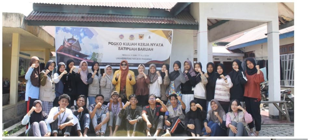 Monitoring KKN UNP Juli-Desember di Nagari Batipuah Baruah, Kab. Tanah Datar. DPL:  Dr. Nurfarhanah, S.Pd., M.Pd., Kons. (04/07/2025)