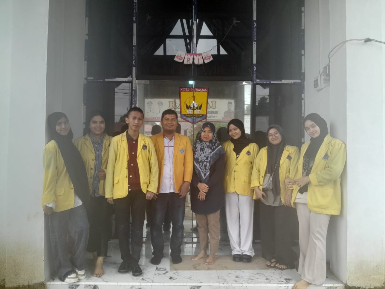 Survey lokasi KKN UNP Januari-Juni 2026 di Desa Rambai, Kota. Pariaman. DPL: Dr. Dori Yuvenda, S.Pd., M.T. IPP. (05/01/2026)