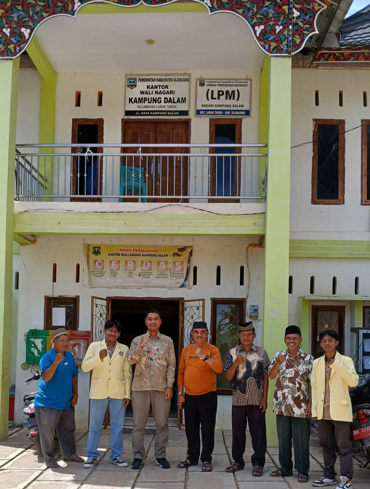 Survei dan diskusi KKN Periode Juli Desember di Nagari Kampung Dalam Kab. Sijunjung. DPL:  Dr. Randi Purnama Putra, S.Pd., M.T. (29/05/2025)