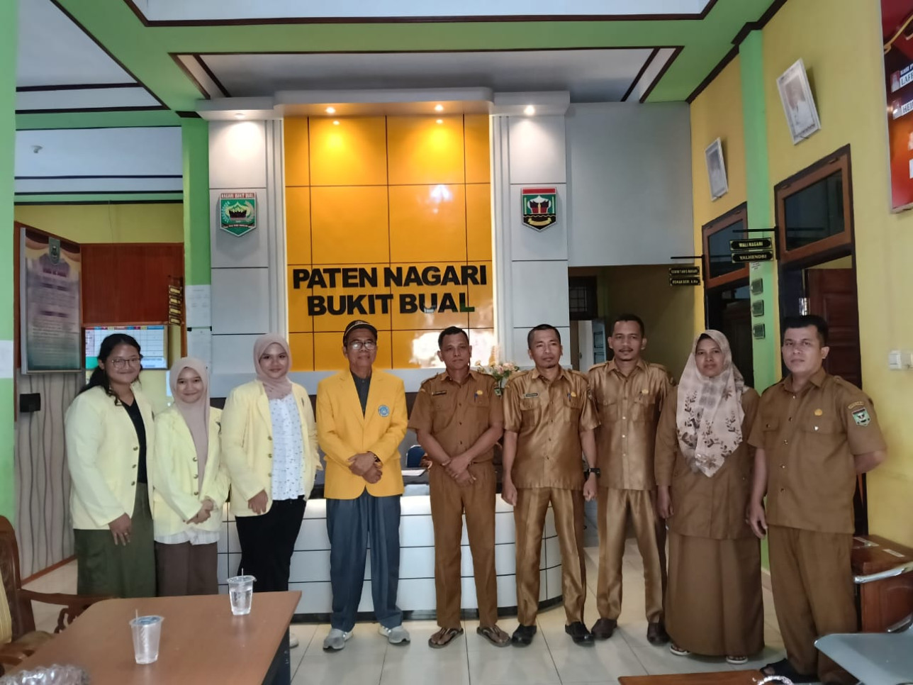 Survey lokasi KKN periode Juli Desember di Nagari Bukit Bual, Kab. Sijunjung. DPL: Drs. Almasri, M.T. (10/06/2025)