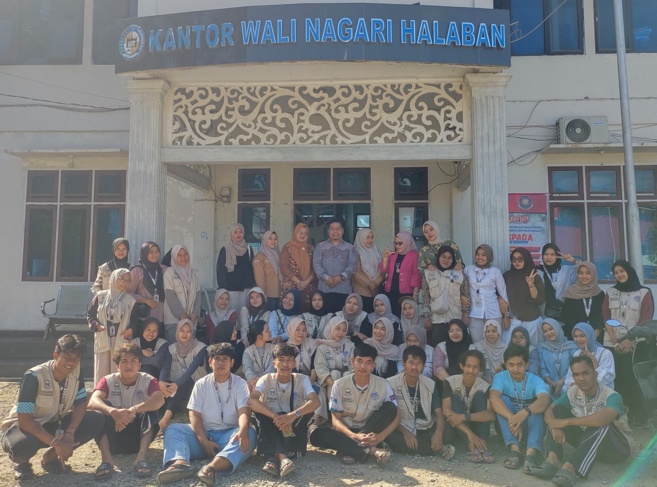 Monitoring KKN UNP Juli-Desember di Nagari Halaban, Kab. 50 Kota. DPL: Dr Ratna Wilis, S.Pd, MP. (15/07/2025)