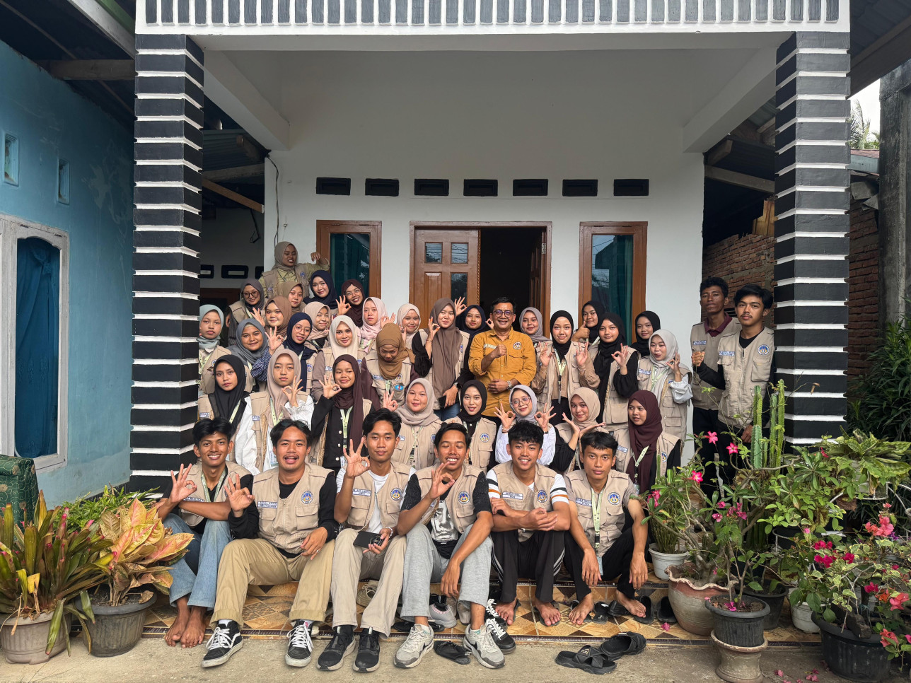 Monitoring KKN UNP Juli-Desember di Tigo Jangko, Kab. Tanah Datar. Prof. Aldri Frinaldi., S.H., M.Hum., Ph.D. (08/07/2025)