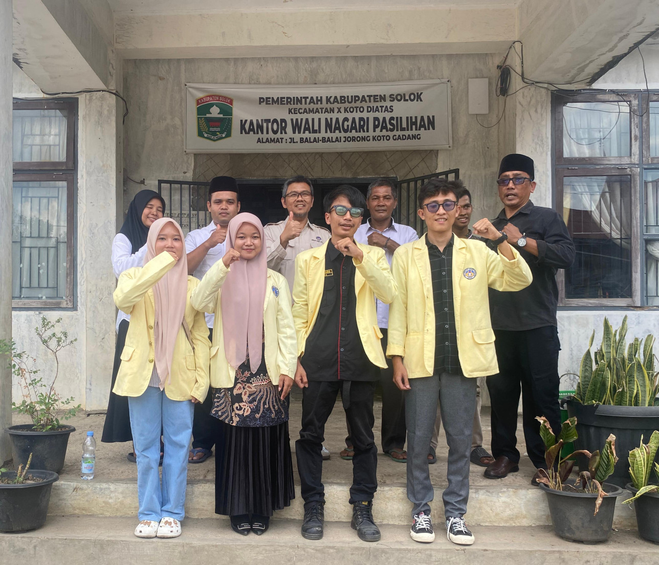Survey KKN periode Juli Desember di Nagari Pasilihan Kab. Solok. DPL:  Ir.Faisal Ashar, S.T.,M.T.,Ph.D. (5/06/2025)