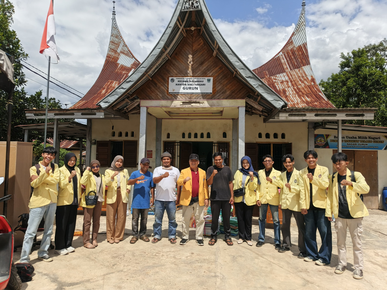 Survey KKN Periode Juli Desember di Nagari Nagari Gurun Kab. 50 Kota. DPL: Prof. Dr. Jamaris, M.Pd. (09/06/2025)