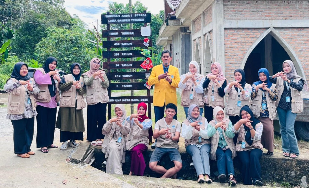 Monitoring dab Aktivitas KKN UNP Juli-Desember di Nagari Koto Baru, Kab. Padang Pariaman. DPL:  Drs. Hambali, M.Kes (15/07/2025)