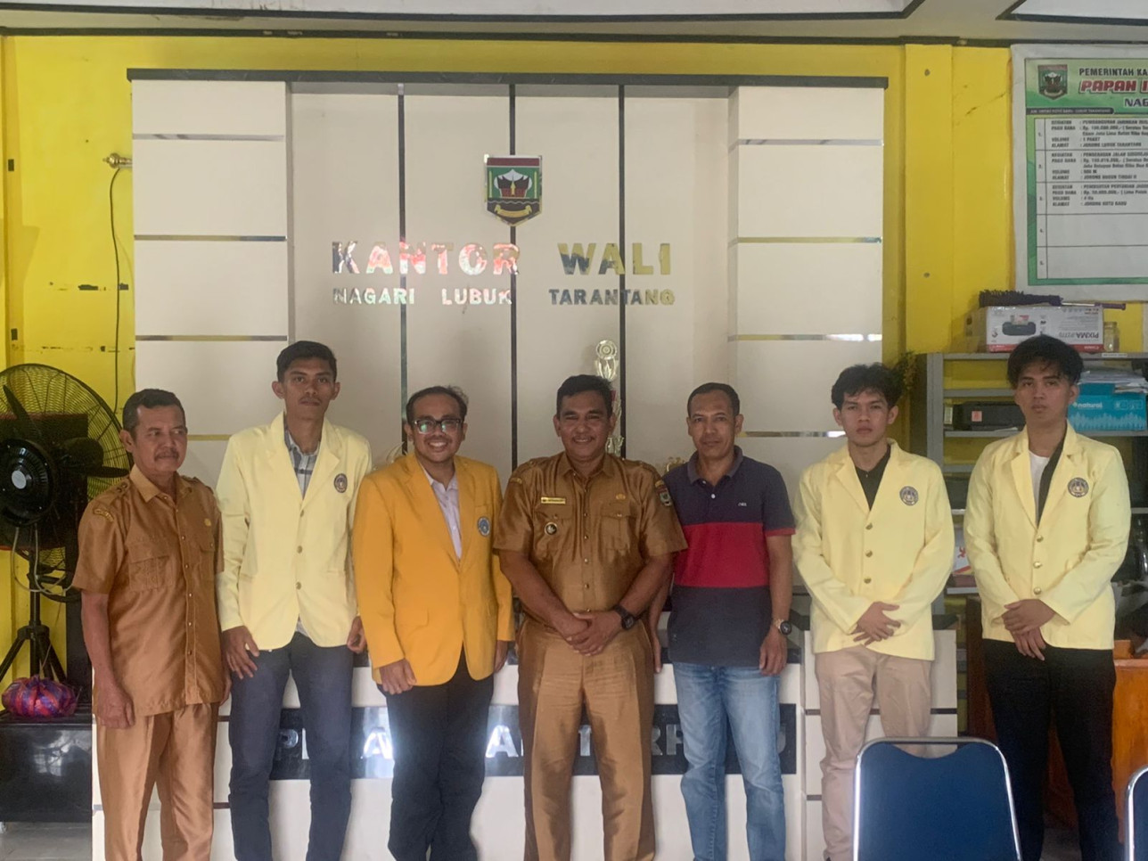 Survey lokasi KKN UNP Januari-Juni 2026 di Nagari Lubuk Tarantang, Kabupaten Sijungjung. DPL: Samuel Martin Pradana, M.Tr.T. (05/01/2026)