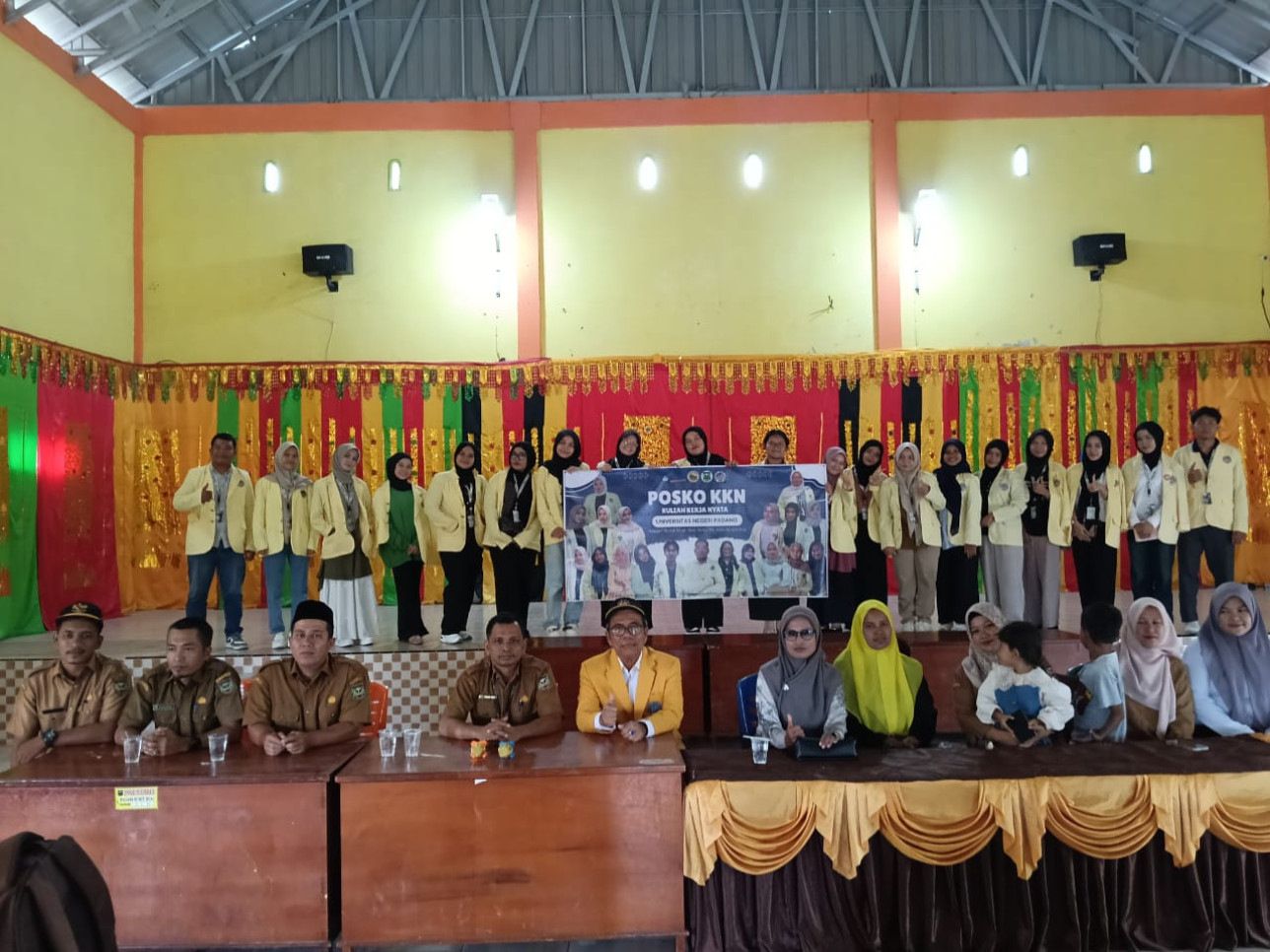 Pengantaran mahasiswa KKN UNP periode Juli Desember ke Nagari Bukit Bual, Kab. Sijunjung. DPL: Drs. Almasri, M.T. (17/06/2025)