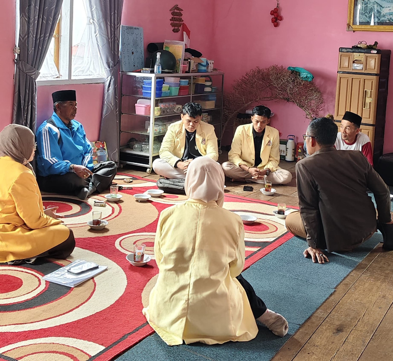 Survey lokasi KKN periode Juli Desember di Nagari Kampung Batu Dalam Kab. Solok. DPL: Dr. Indah Muliati, S.PdI, M.Ag. (10/06/2025)