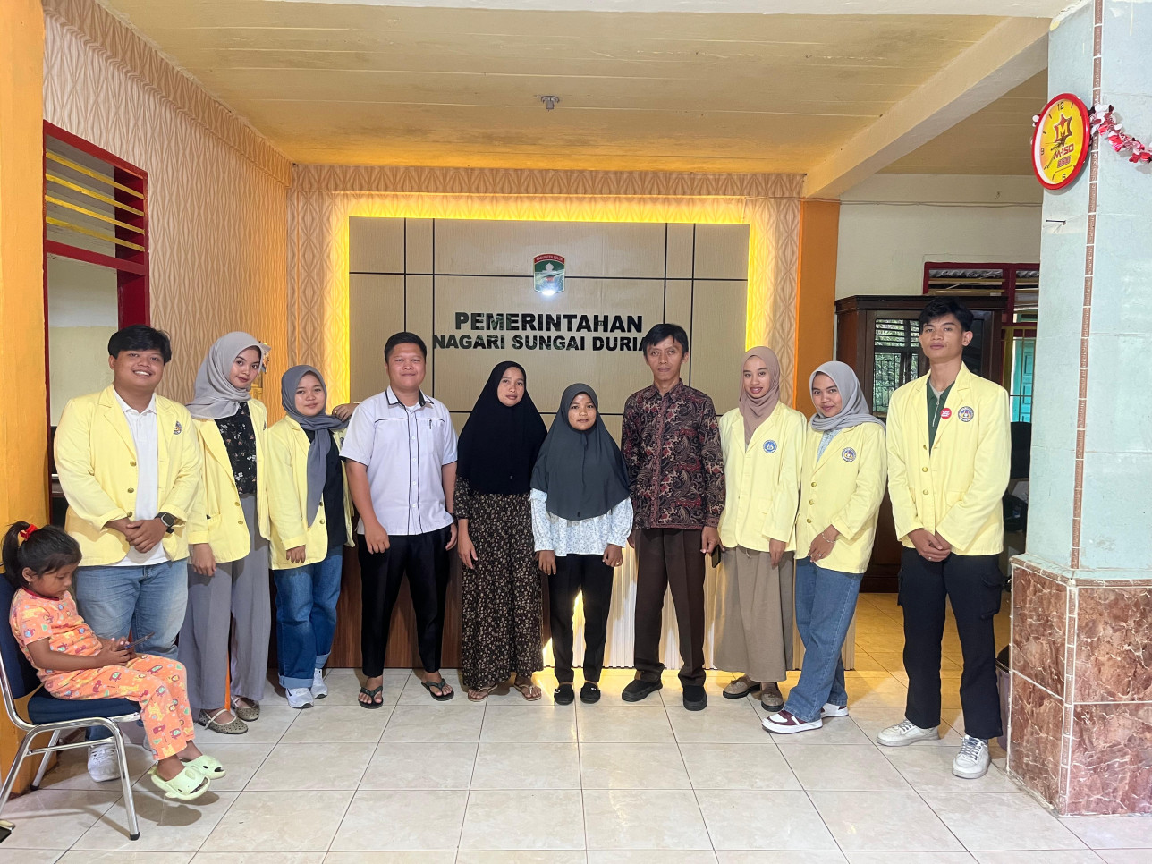 Survey Lokasi KKN Periode Juli Desember di Nagari Sungai Durian Kecamatan Sungai Lasi Kabupaten Solok. DPL: Rizki Syafril, SHI, M.Si (11/06/2025)