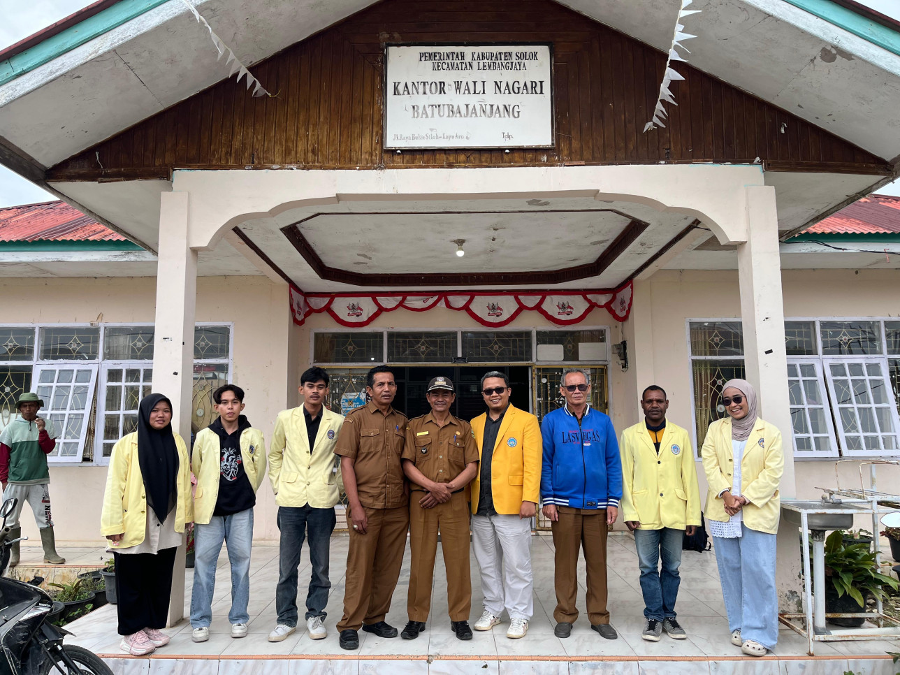 Survey lokasi KKN UNP Januari-Juni 2026 di Nagari Batu Bajanjang, Kab. Kabupaten Solok: Dr. Nuzul Hidayat. (05/01/2026)