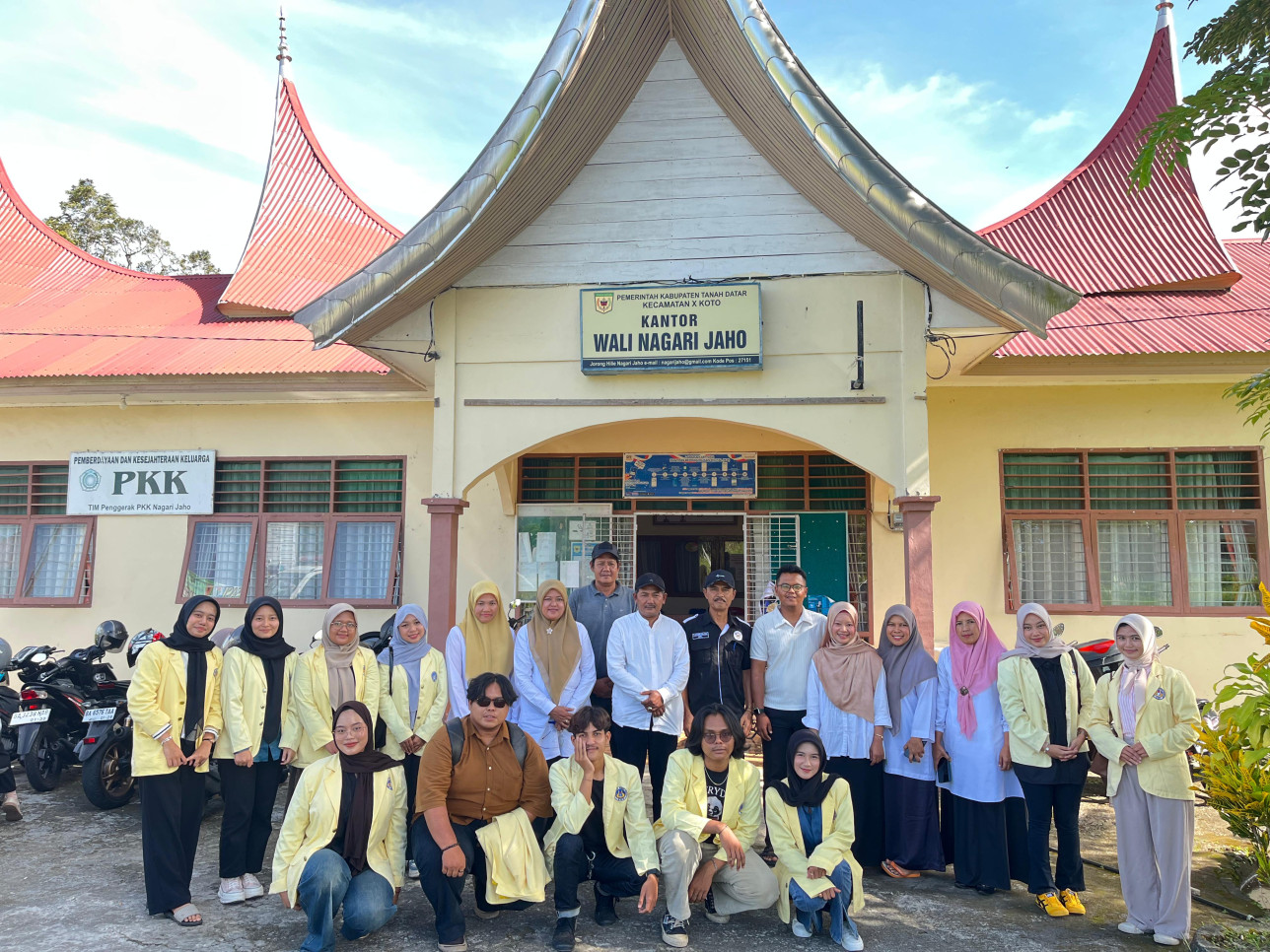Survey lokasi KKN periode Juli Desember di Nagari Jaho Kab. Tanah Datar. DPL: Dr. Syeilendra, S.Kar, M. Hum.  (11/06/2025)