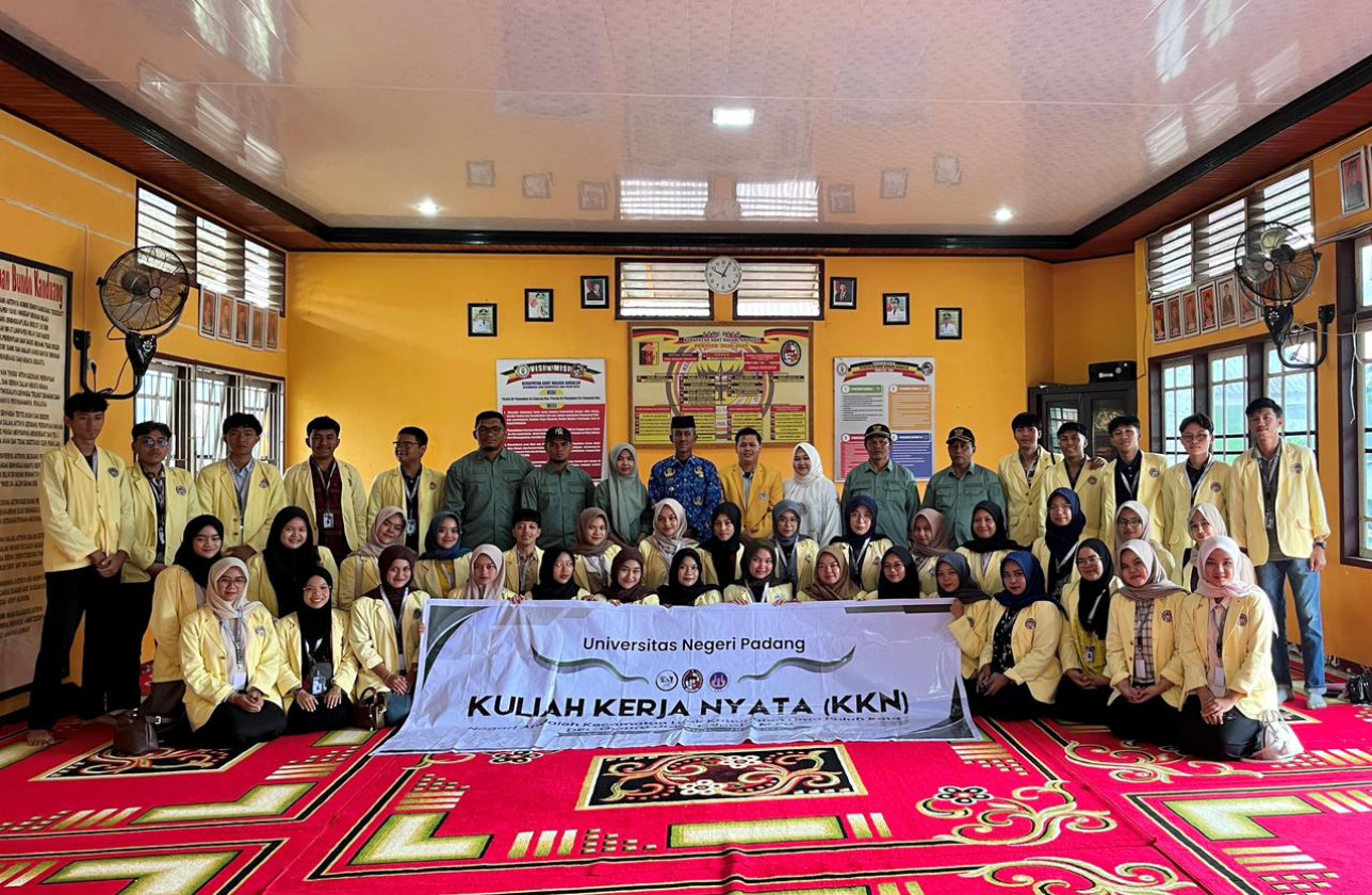 Pengantaran mahasiswa KKN UNP periode Juli Desember ke Nagari Andaleh. Kab. 50 Kota. DPL: Oyatra Utama Warda, M.Pd. (17/06/2025)