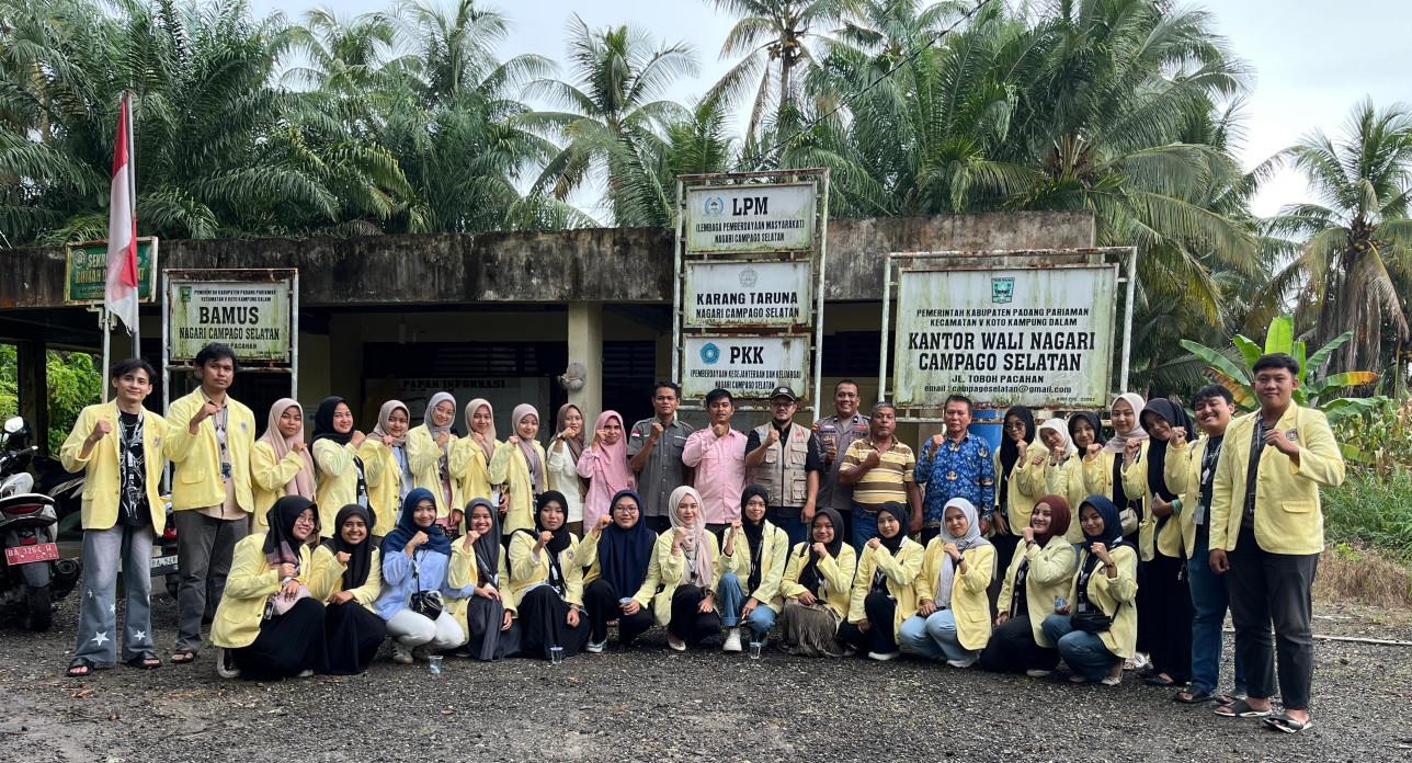 Pengantaran mahasiswa KKN UNP periode Juli Desember ke Nagari Cimpago Selatan. Kab. Padang Pariaman. DPL: Dr. Syaiful Haq, S.Pd., M.Pd.T. (17/06/2025)