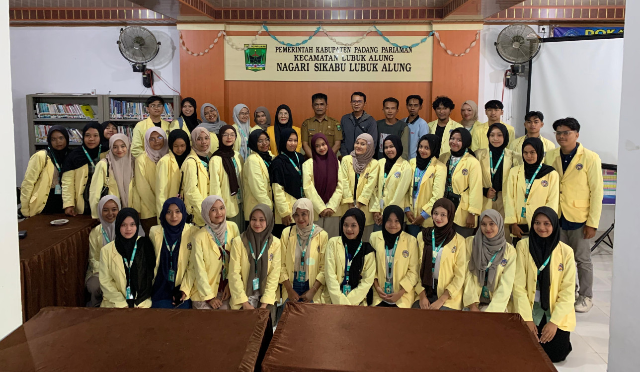 Pengantaran mahasiswa KKN UNP periode Juli Desember ke Nagari Sikabu Lubuk Alung, Kab. Padang Pariaman. DPL: Samuel Martin Pradana, M.Tr.T. (17/06/2025)