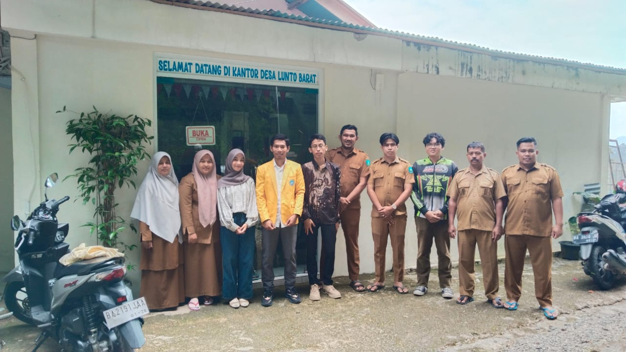 Survey lokasi KKN UNP Januari-Juni 2026 di Desa Lunto Barat, Kota. Sawahlunto. DPL: Ikhwanul Arifan, M.Pd. (05/01/2026)