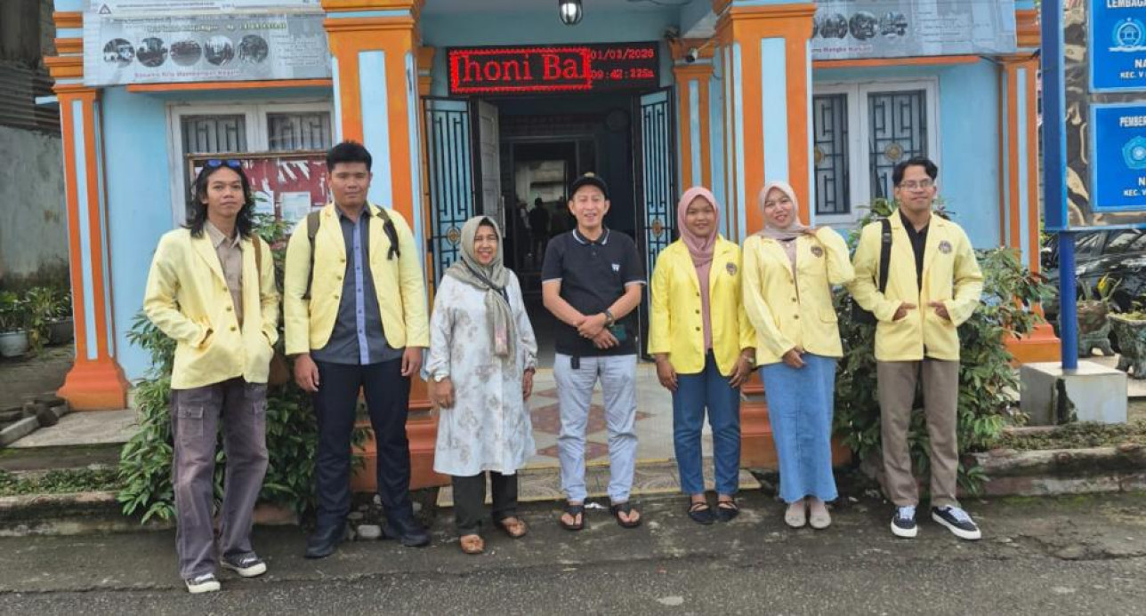 Survey lokasi KKN UNP Januari-Juni 2026 di Nagari Kudu Ganting, Kabupaten Padang Pariaman. DPL: Prof. Dr. Rakimahwati, M.Pd. (05/01/2026)