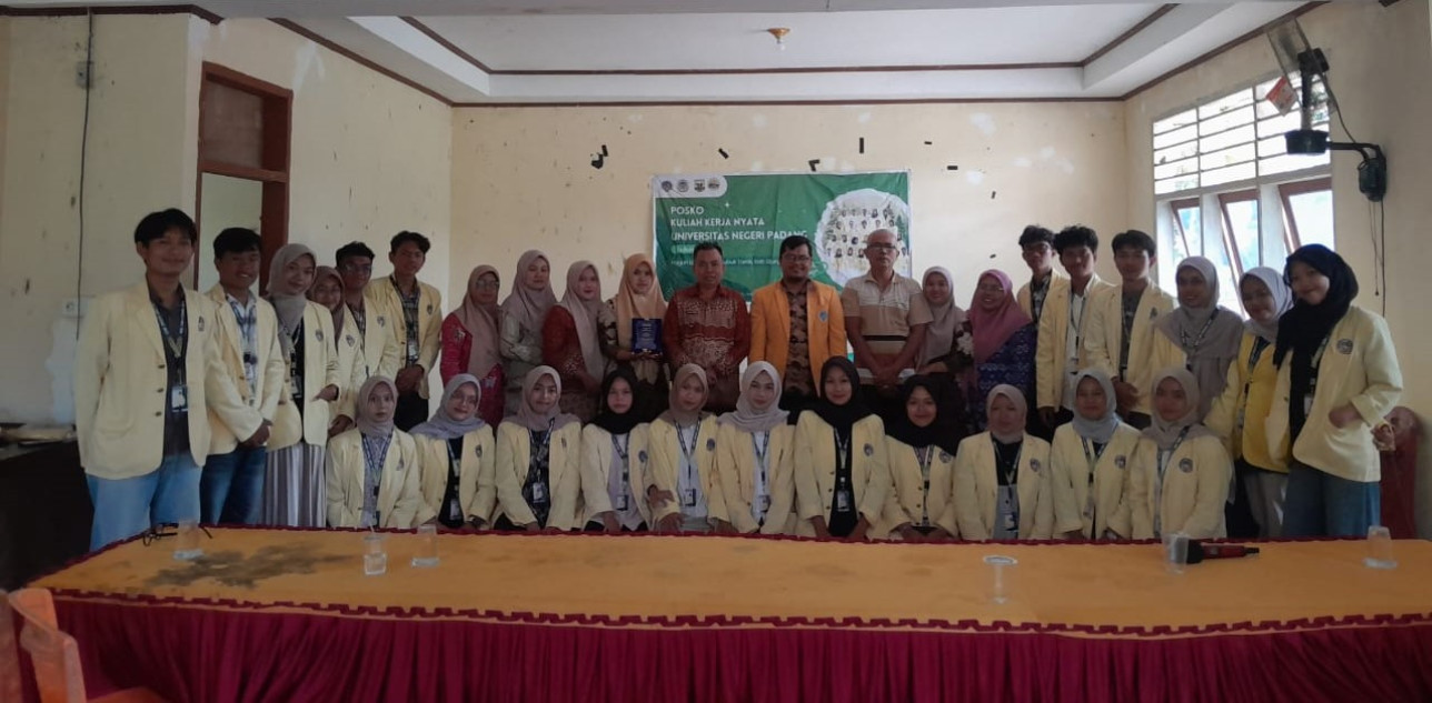 Penjemputan KKN UNP Juli-Desember di Nagari Latang, Kab. Sijunjung. DPL: Dr. Dori Yuvenda, S.Pd., M.T. IPP. (17/07/2025)