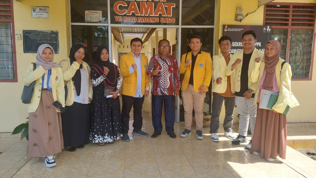 Survey lokasi KKN periode Juli Desember di Nagari Batu Kalang, Kab. Padang Pariaman. DPL: Ir. Jukepsa Andas, S.Si.,M.T. (5-6-2025)