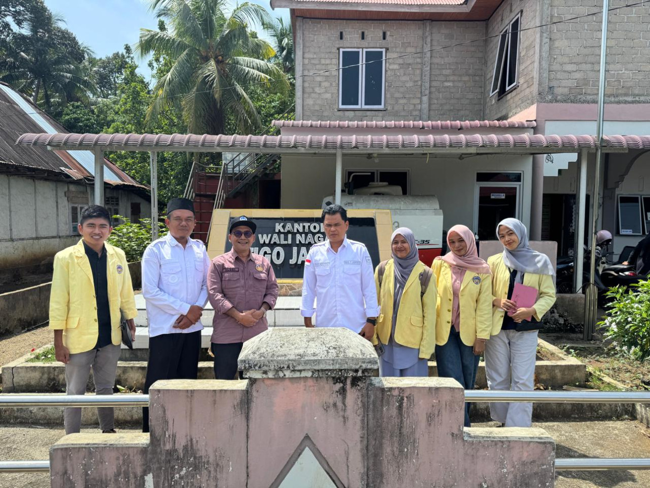 Survei lokasi KKN periode Juli Desember Nagari 3 Jangko Kab. Tanah Datar. DPL: Prof. Aldri Frinaldi., S.H., M.Hum., Ph.D. (11/06/2025)