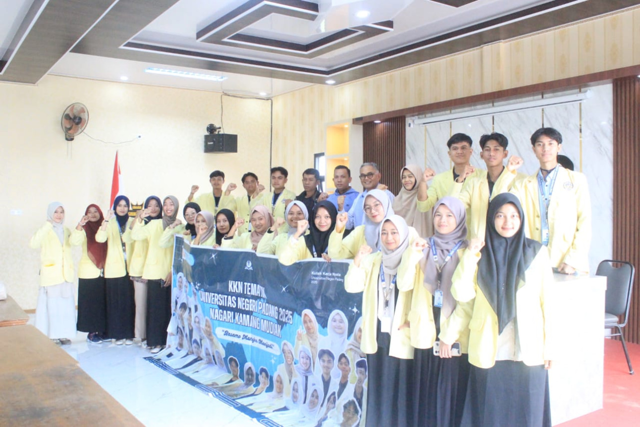 Pengantaran mahasiswa KKN UNP periode Juli Desember ke Nagari Kamang Mudiak, Kab. Agam. DPL: Dessi Novita Sari, S.Pd., M.Pd. (17/06/2025)