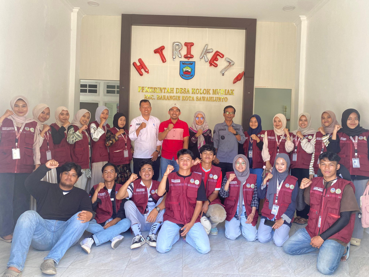 Monitoring KKN UNP Juli-Desember di Nagari Kolok Mudiak, Kota Sawahlunto.  DPL: Dr. Eko Purnomo, S.Or., M.Pd., M.I.Kom. (09/07/2025)