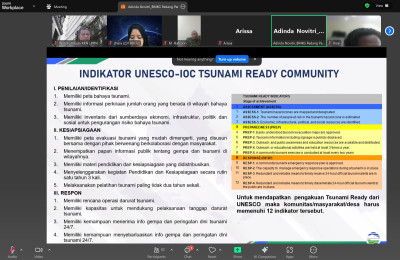 UNP dan BMKG Gelar Bimtek KKN Tematik Tsunami Ready Community di Tiga Wilayah Pesisir Sumbar