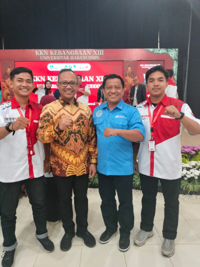 UNP Kirim 2 Mahasiswa Delegasi KKN Kebangsaan XIII di Unhas Makassar